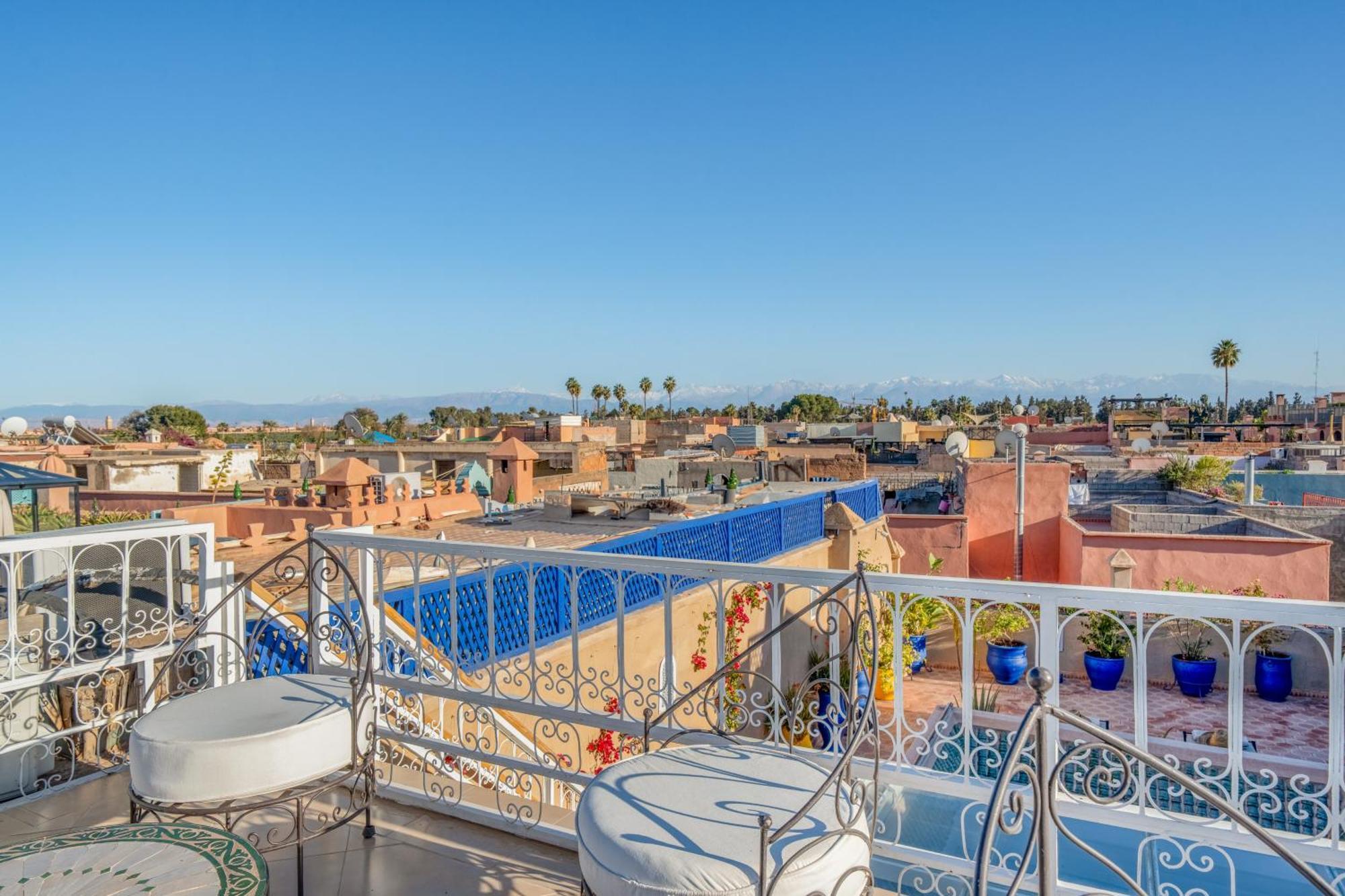 Riad Awinati Location Privatisee ,Piscine Chauffee , Beau Rooftop Marraquexe Exterior foto
